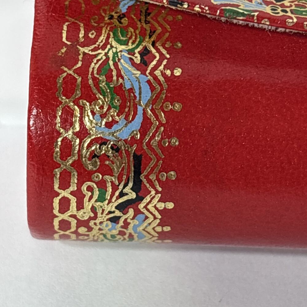 LIPSTICK CASE WITH MIRROR GENUINE LEATHER MADE IN ITALY - Picture 5 of 9
